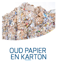 Oud papier en karton