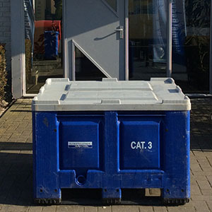 Verschipbare afvalcontainer Hummel Recycling